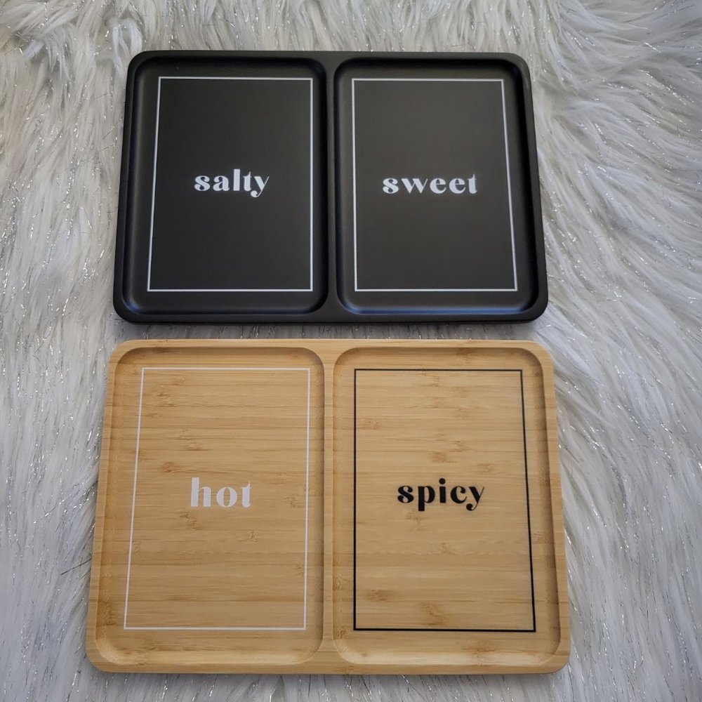 Saks Fifth Avenue Serving Tray Set